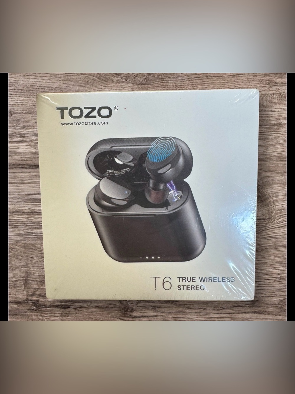 NIB TOZO T6 Wireless Earbuds, Bluetooth Ear Buds, Stereo Sound in Ear Headphones